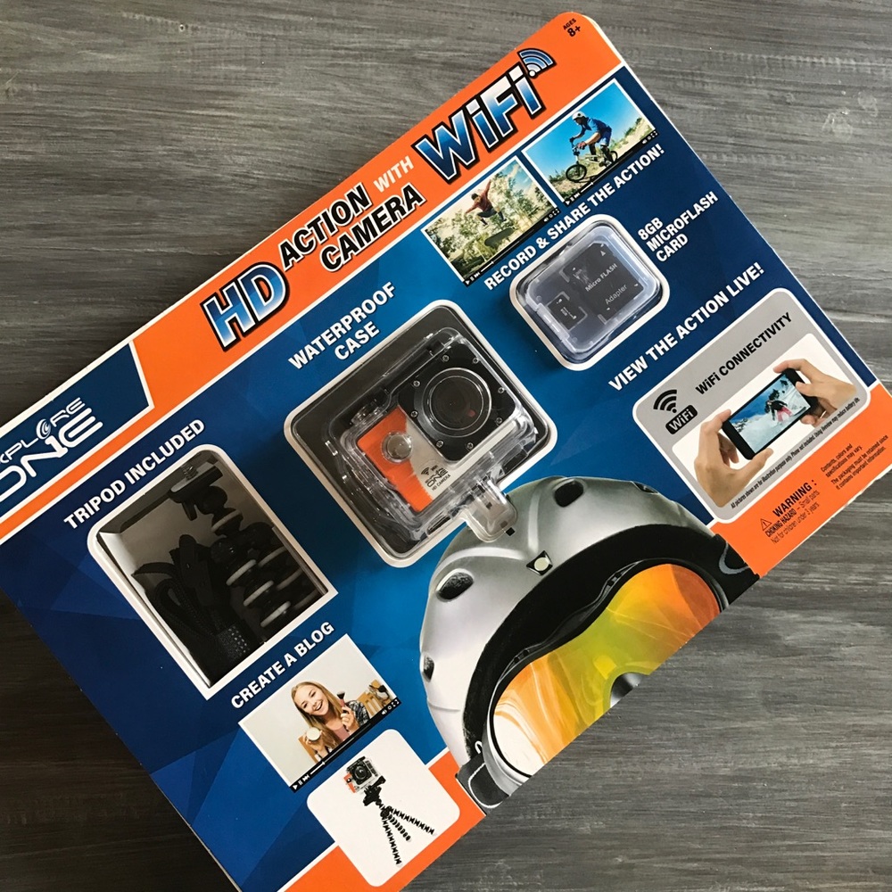 🚫SOLD🚫🆕NWT 🔥HD action camera with WIFI
